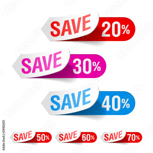 Discount labels
