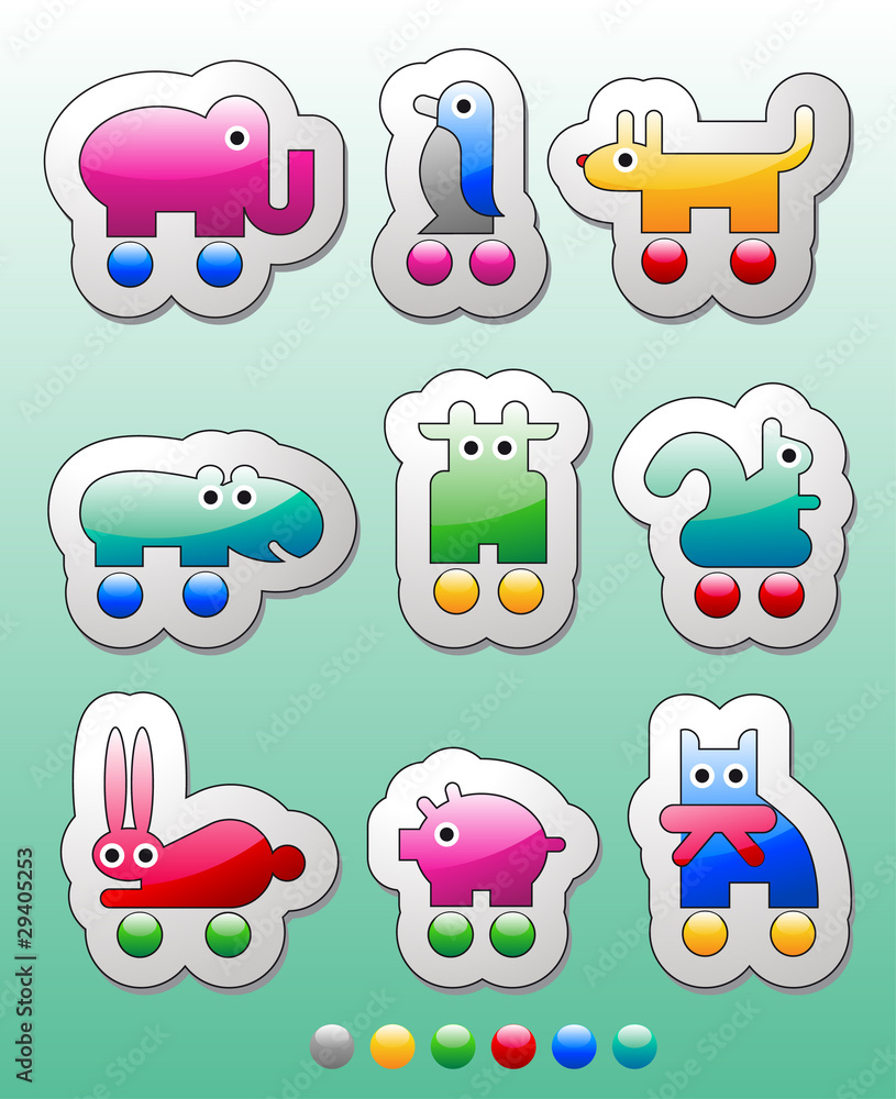 Children's stickers Children's stickers