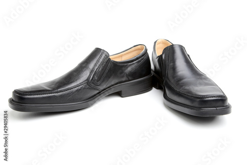 Pair of black man's shoes