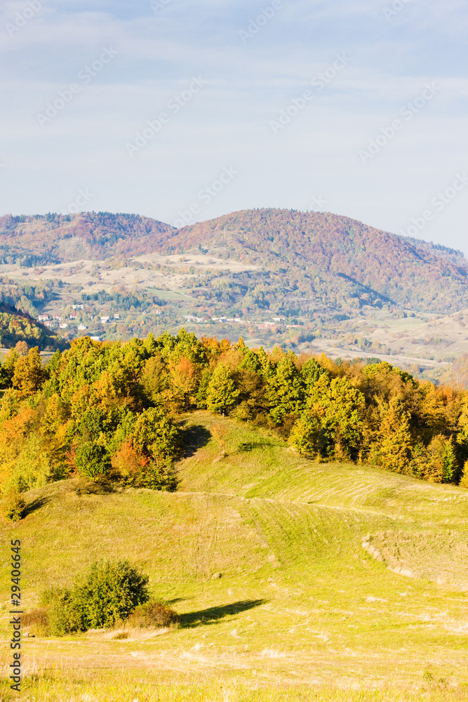 Stiavnicke hills, Slovakia