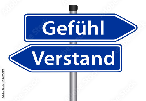Gefühl vs. Verstand