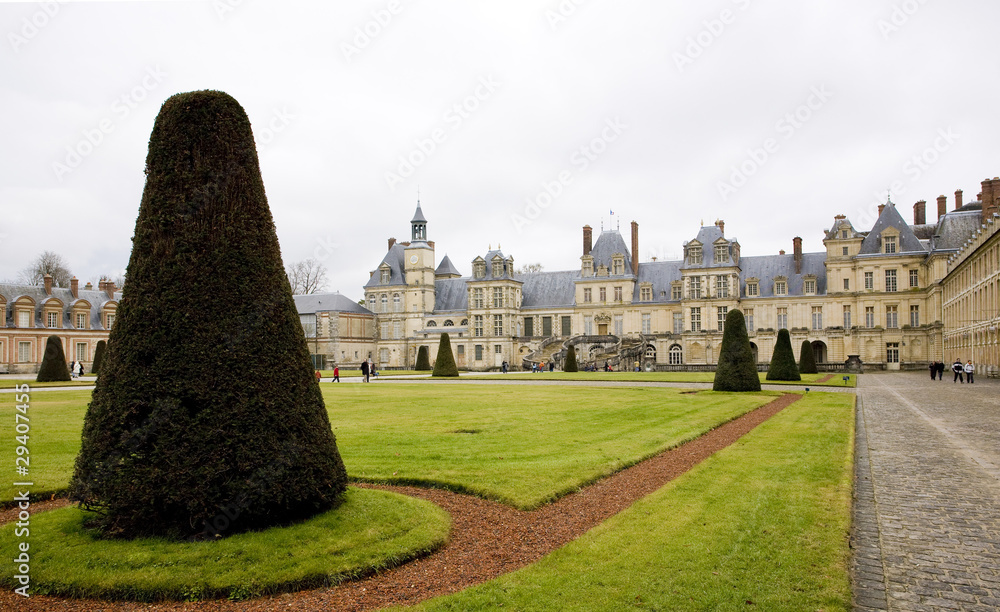 Palace Fontainebleau, Île-de-France, France