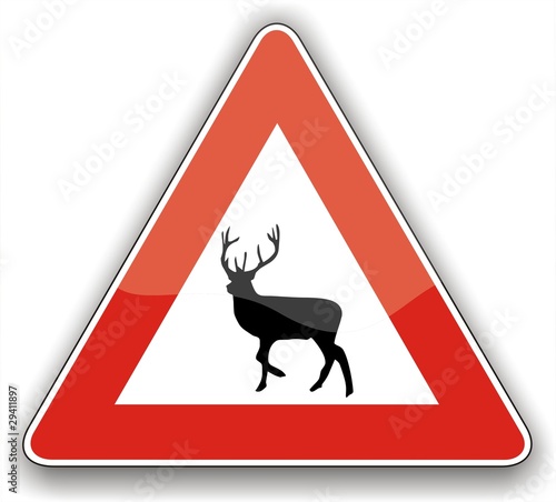 panneau cerf