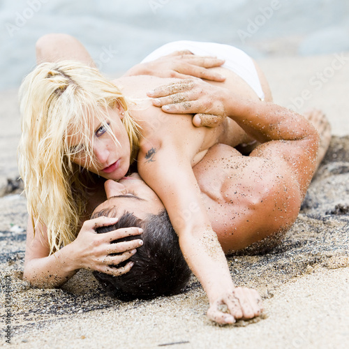 sexy couple passion