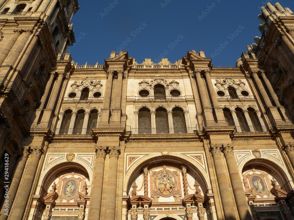 Portal der Kathedrale in Malaga