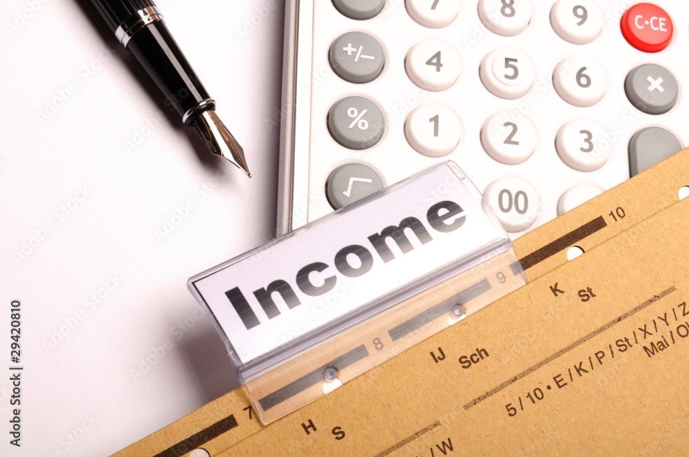 Fototapeta premium income