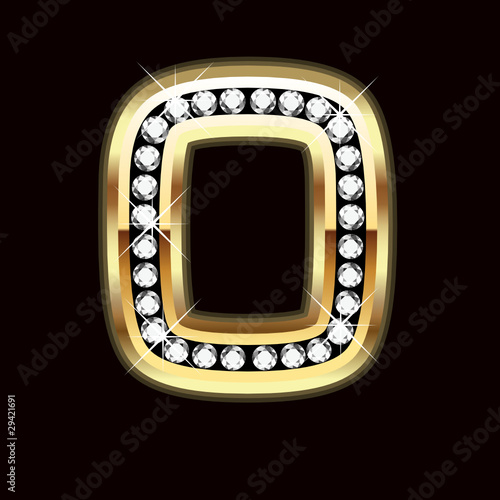 O bling letter