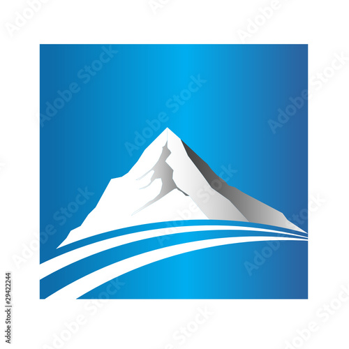 Mountain and road