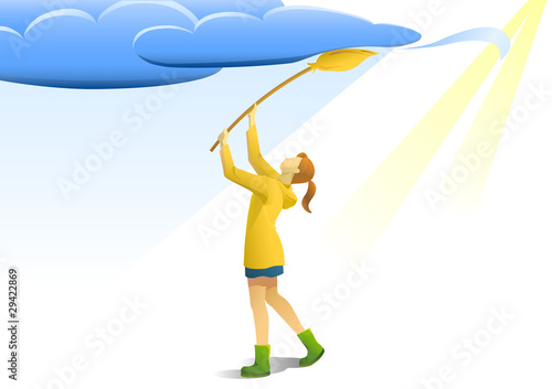 clean the sky
