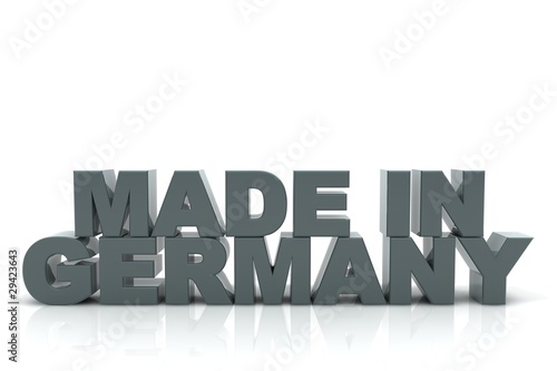 Made in Germany Stahlgrau