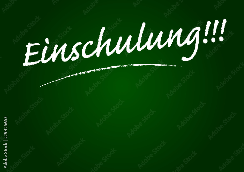 Obraz premium Einschulung