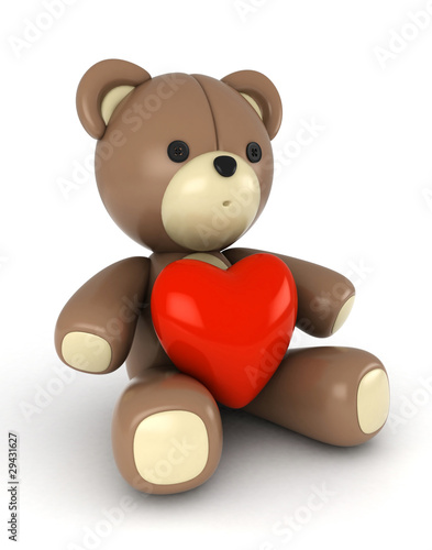 Valentine Bear