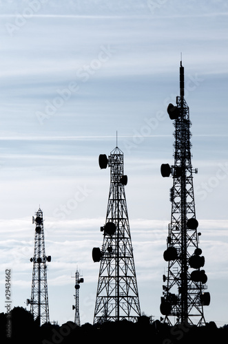 telecommunications towers photo