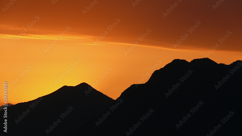 Naklejka premium Morgenrot