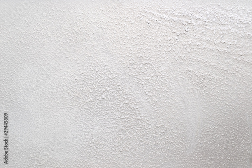Fotografia White wall with a powdery substance