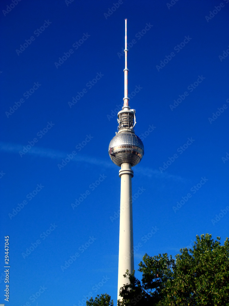 Obraz premium Berlin Fernsehturm