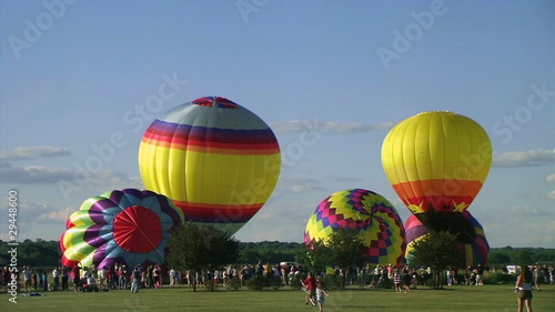 Hot Air Balloon Launch
