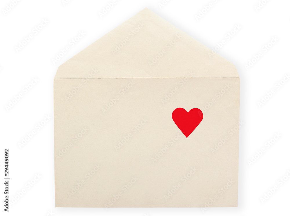 Old envelope. Old envelope.