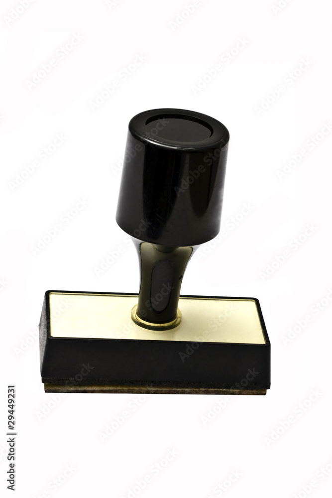 Black stamp