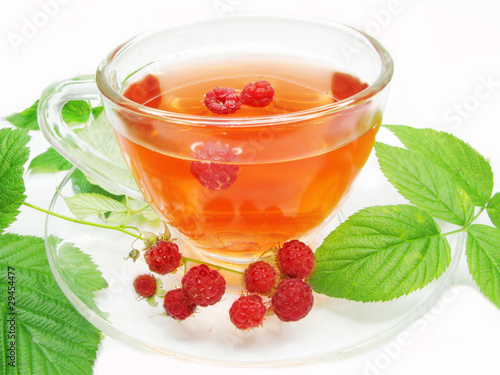 herbal tea with currant extract