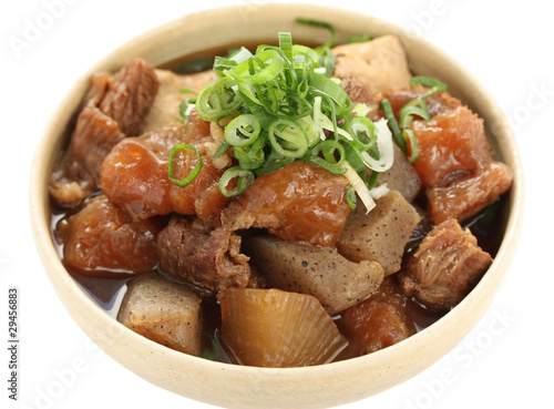 beef tendon stew , japanese food