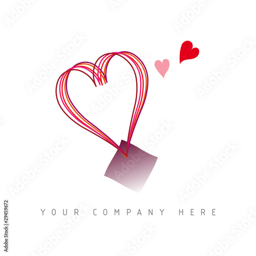 logo picto web marketing pub commerce société design icône