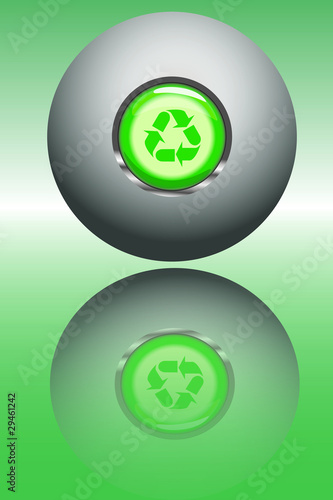 Recycling Ball Spiegelung