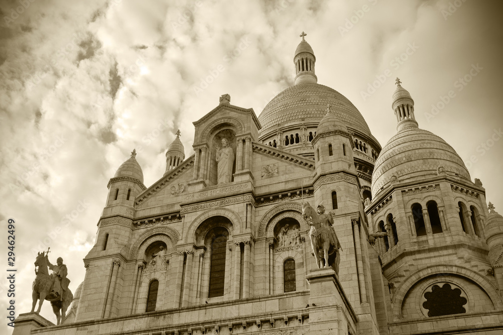 Sacre coeur at Montmartre