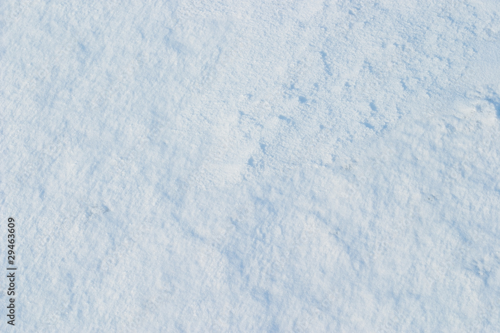 The texture of the snow The texture of the snow
