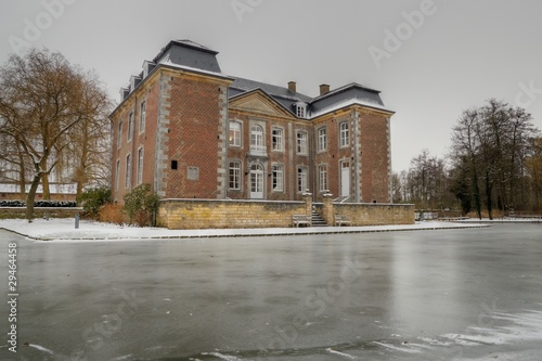 Castle Cortenbach in winter 1 photo