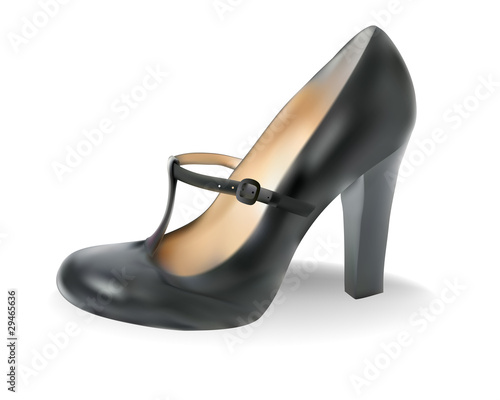 Black female shoes