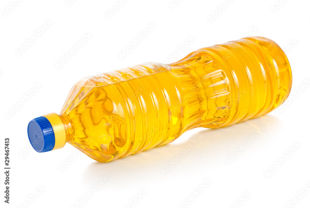 Oil in plastic bottle Oil in plastic bottle