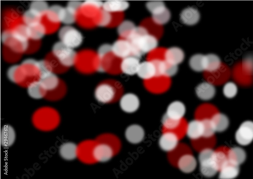 red white lights