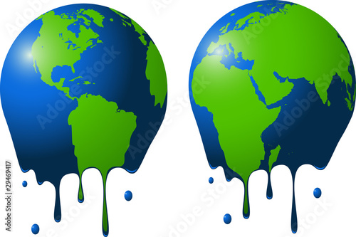Earth melted