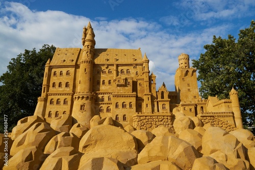 Sand castle photo