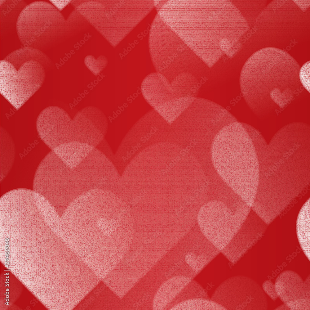 Seamless Love Heart Background