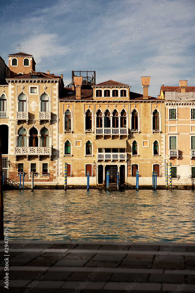 Venedig, Häuserfront am Canal de Grande