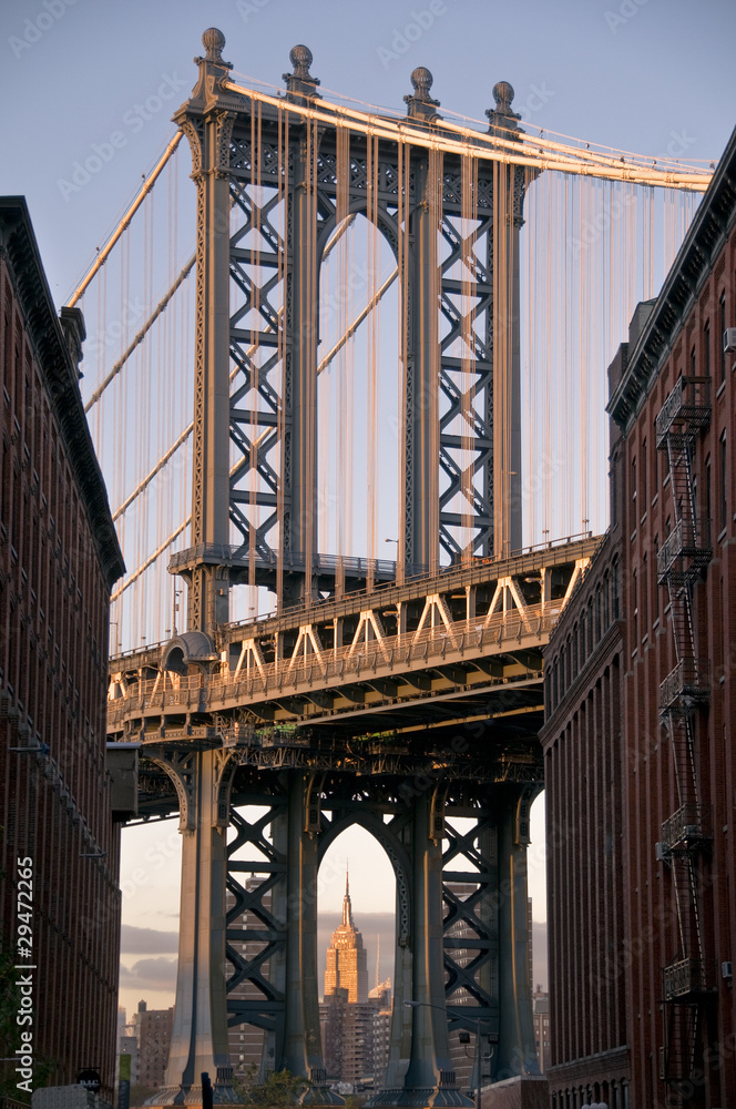 Fototapeta premium Manhattan Bridge