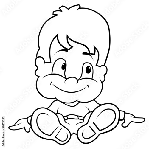 Boy Cousin - Black and Whit...