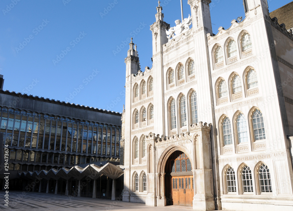 The Guildhall in the City of London