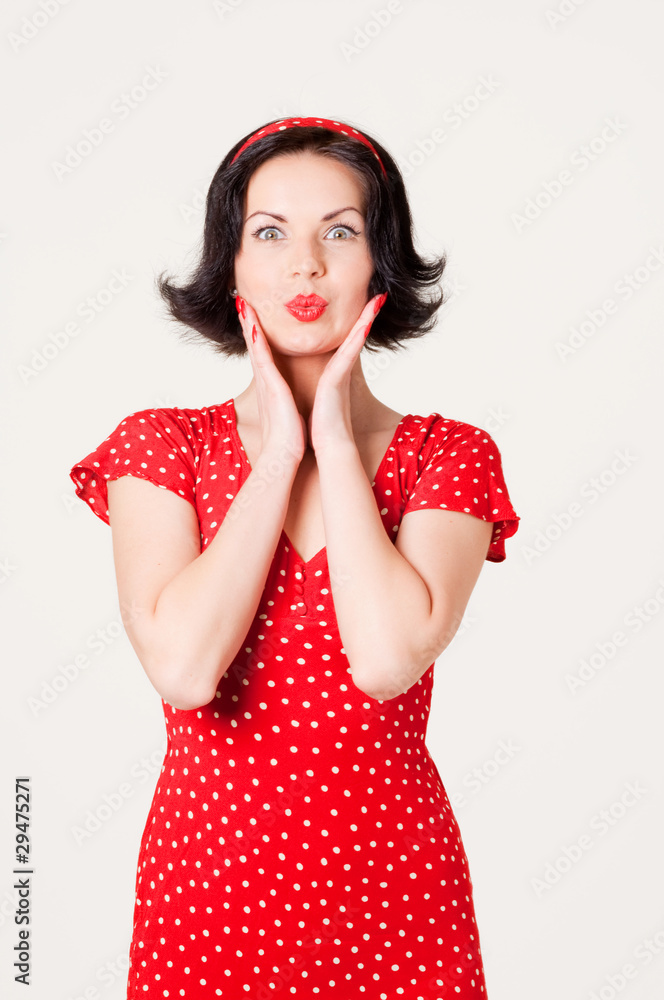 Pin-up portrait Pin-up portrait