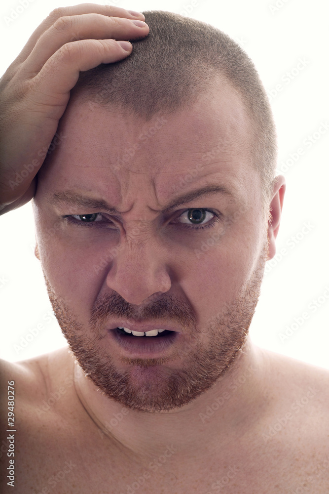 Obraz premium Young man in pose