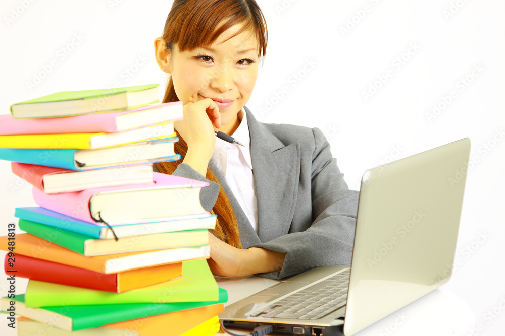 enthusiastic business woman enthusiastic business woman