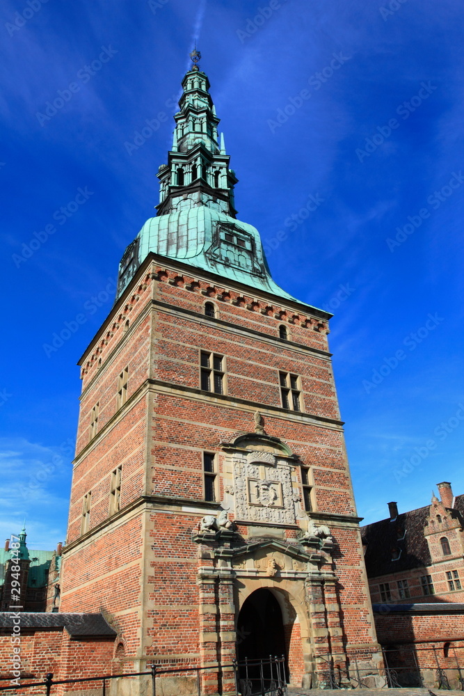 Frederiksborg castle tower, Denmark