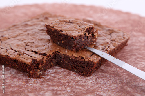 brownie au chocolat
