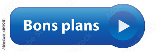 Bouton Web BONS PLANS (conseils bonnes affaires offres soldes)