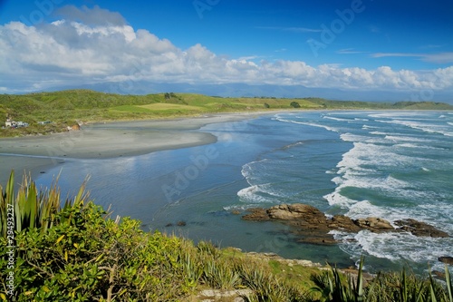 Seals Colony beach, Westport New Zealand