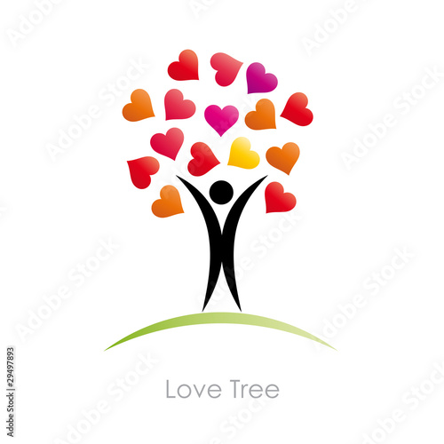 Logo Love Tree # Vector