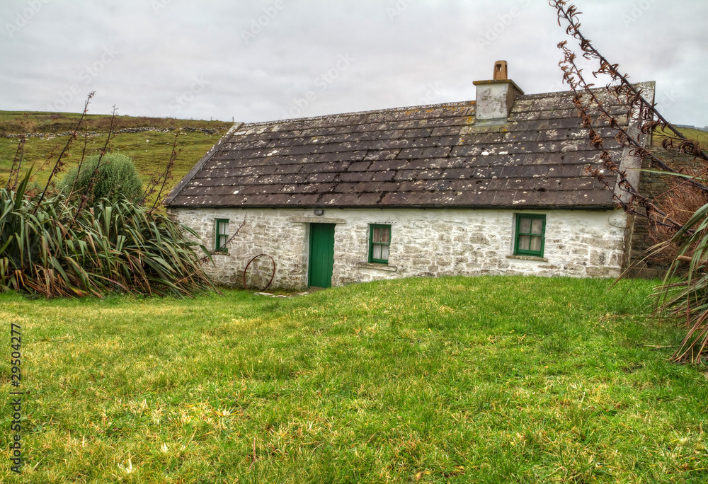 Irish cottage house