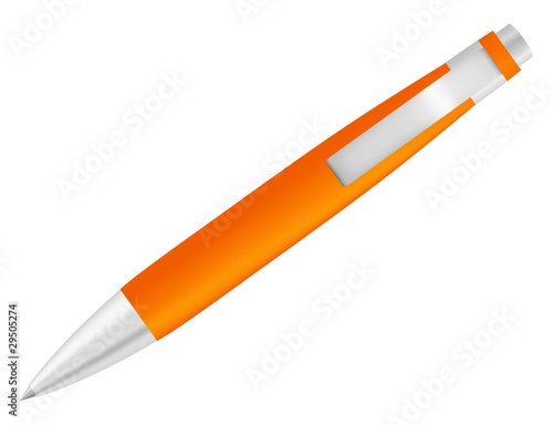 Orange pen